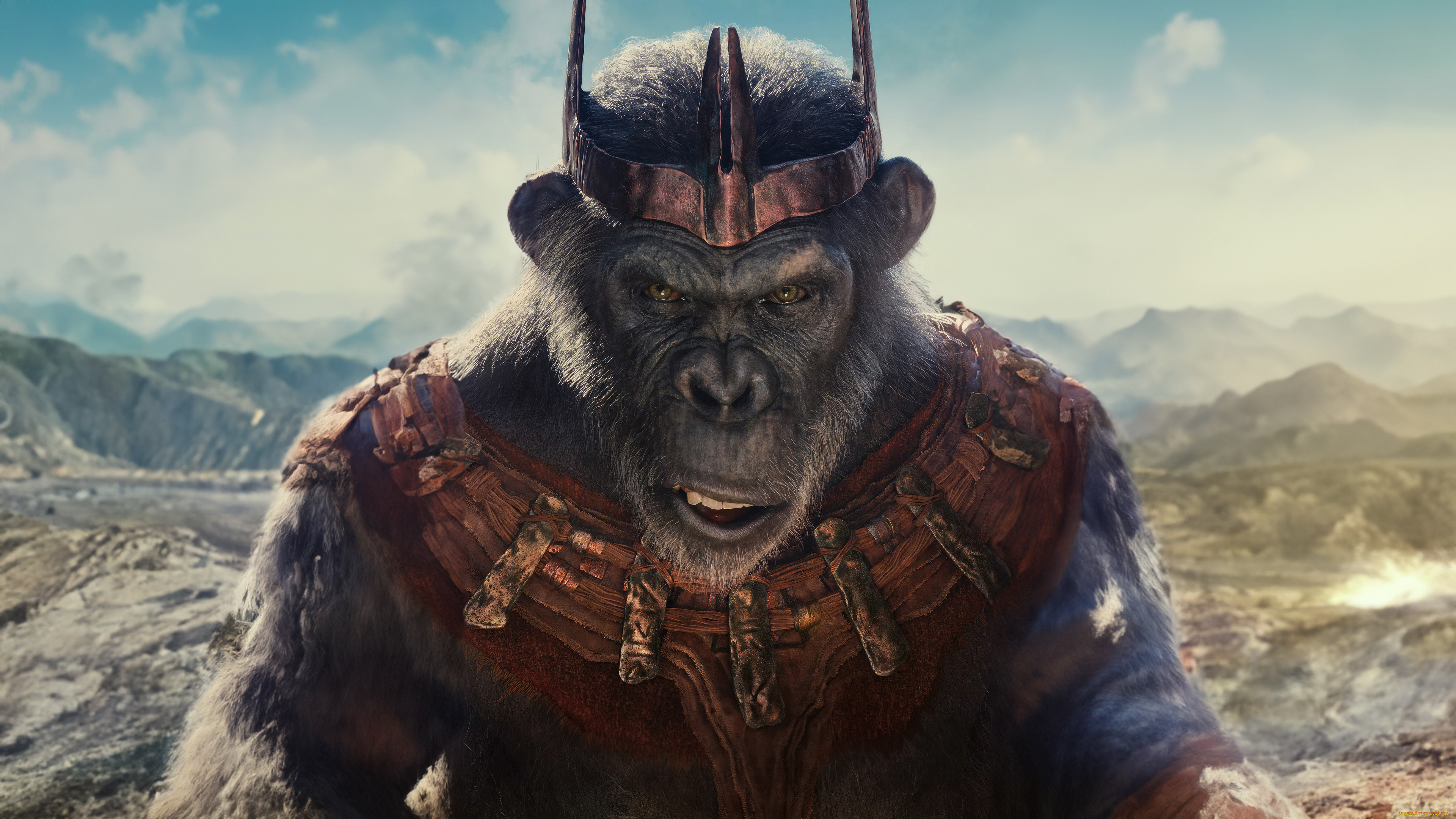 kingdom of the planet of the apes  ,  2024 ,  , kingdom of the planet of the apes, , , , , , , kevin, durand, proximus, caesar